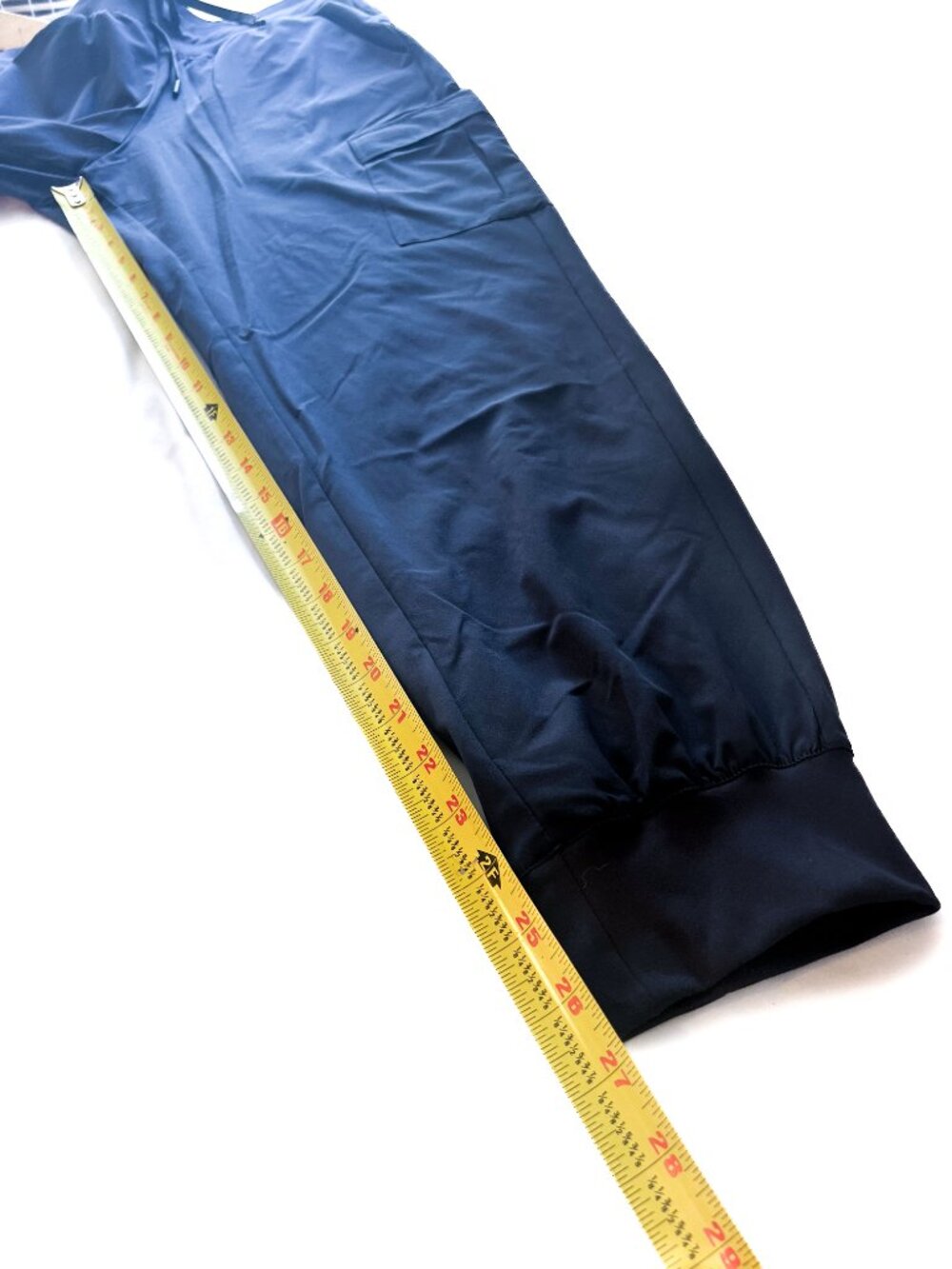 All In Motion Women's Active Light Mid-Rise Cargo Joggers Medium Navy Blue - Picture 12 of 12